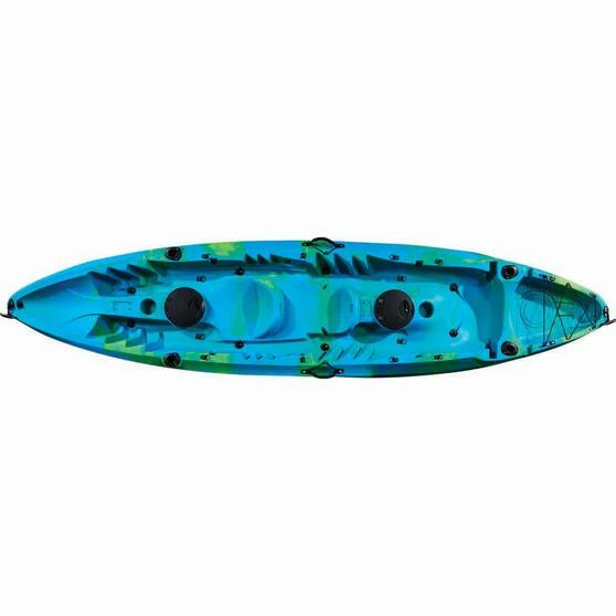 Glide Reflection Tandem Kayak - 2 Person Blue / Green 3 Glide Reflection Tandem Kayak - 2 Person Blue / Green