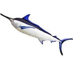 Viva Gaby Fish Pillow Black Marlin 118cm