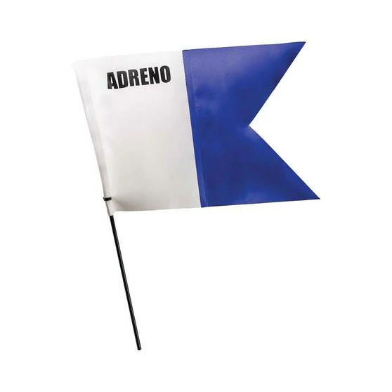 Adreno Dive Flag - Float Blue / White 2 Adreno Dive Flag - Float Blue / White