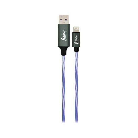 Fuse Power USB-A To Lightning LED Cable 1m 3 Fuse Power USB-A To Lightning LED Cable 1m