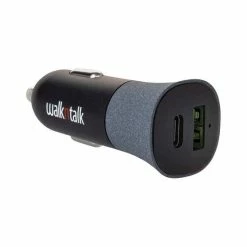 Walkntalk Dual USB Car Charger 36W