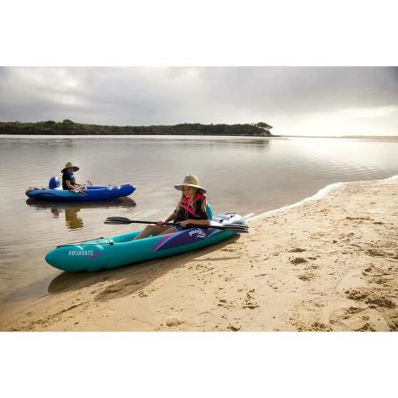 Glide Inflatable Kayak Aquavate Junior Teal 6 Glide Inflatable Kayak Aquavate Junior Teal - Image 4